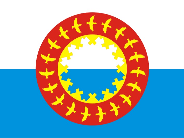 Флаг Заполярного района НАО.